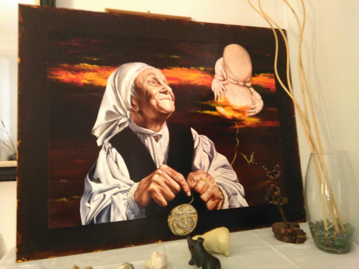 Casa D' Artista B&B Ozieri Bagian luar foto